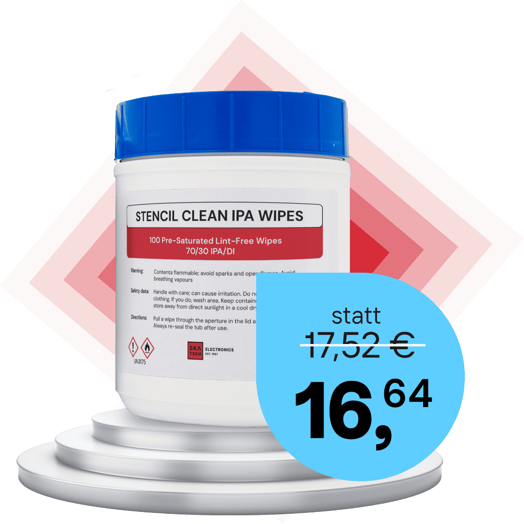 Stencil Clean IPA Wipes